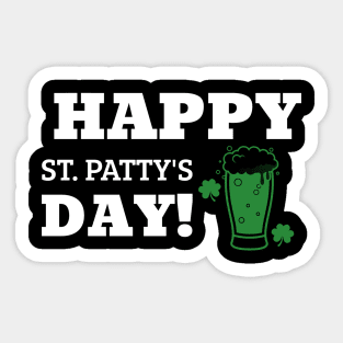 Happy st patricks day Sticker